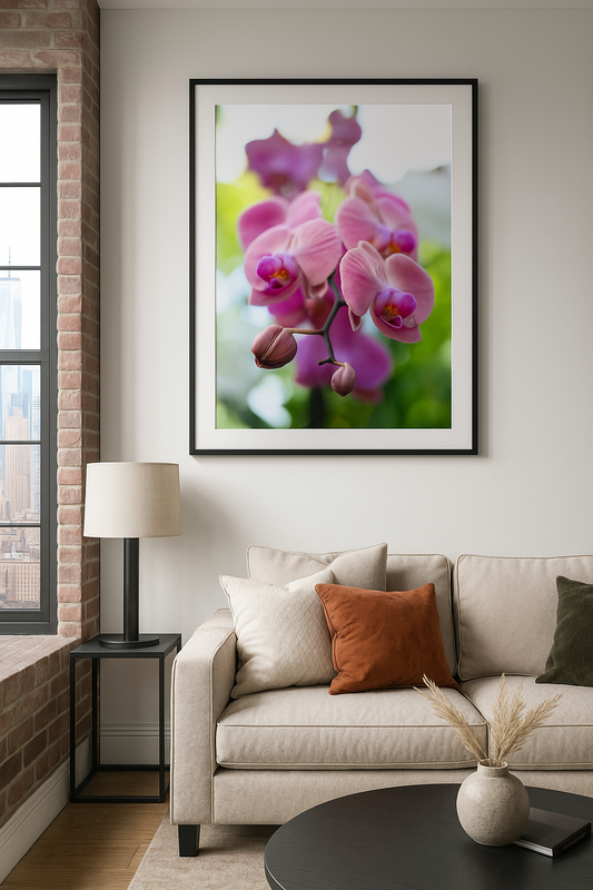 New York Botanical Garden Orchid Print 1