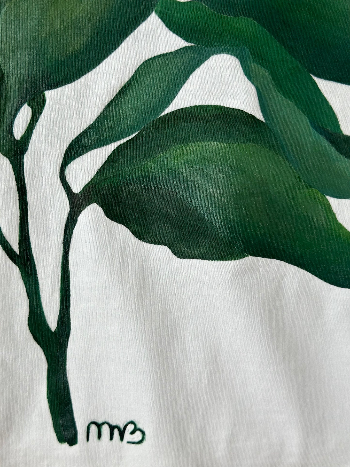 "Peony" - Hand Painted Tee