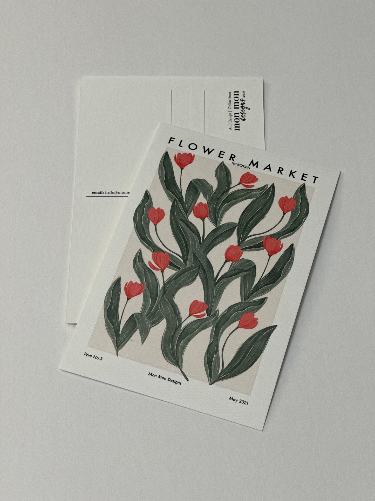 Floral Market Hoboken Postcard