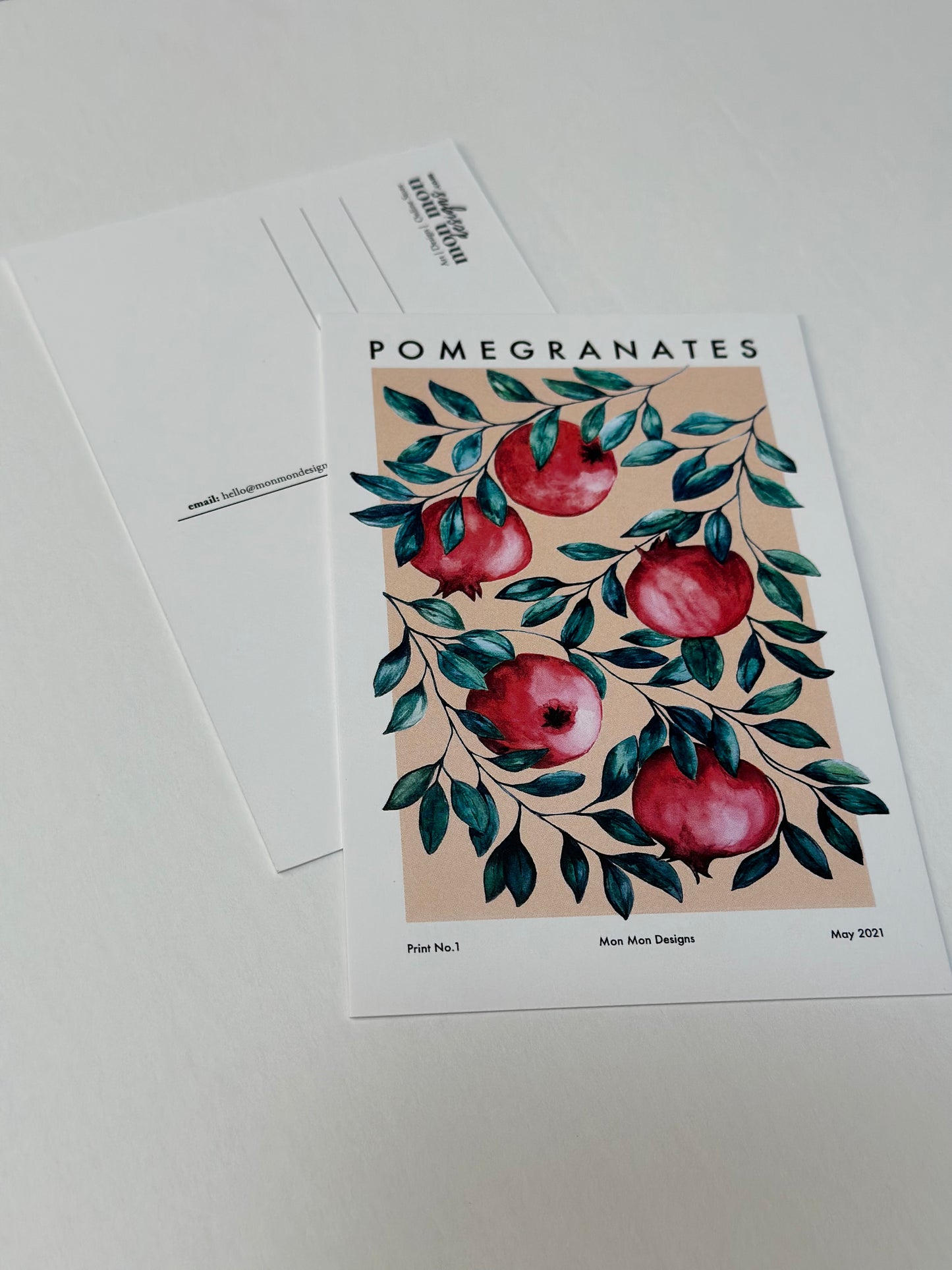 Pomegranates Postcard