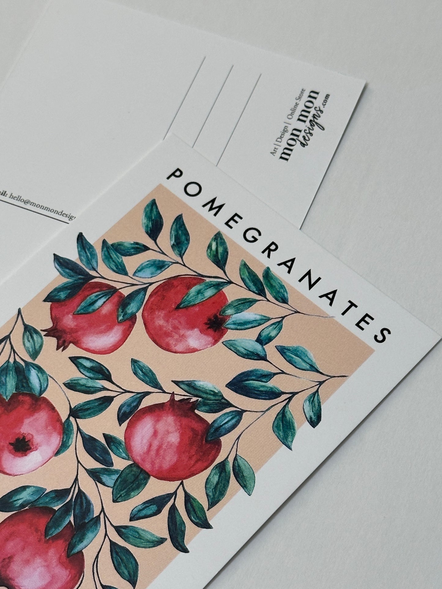 Pomegranates Postcard