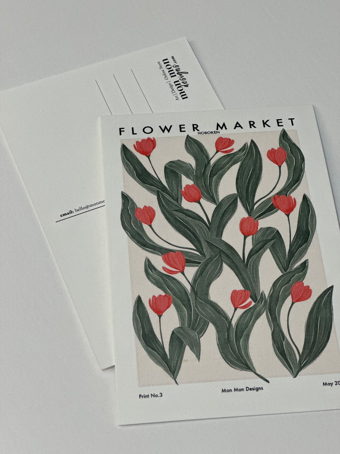 Floral Market Hoboken Postcard
