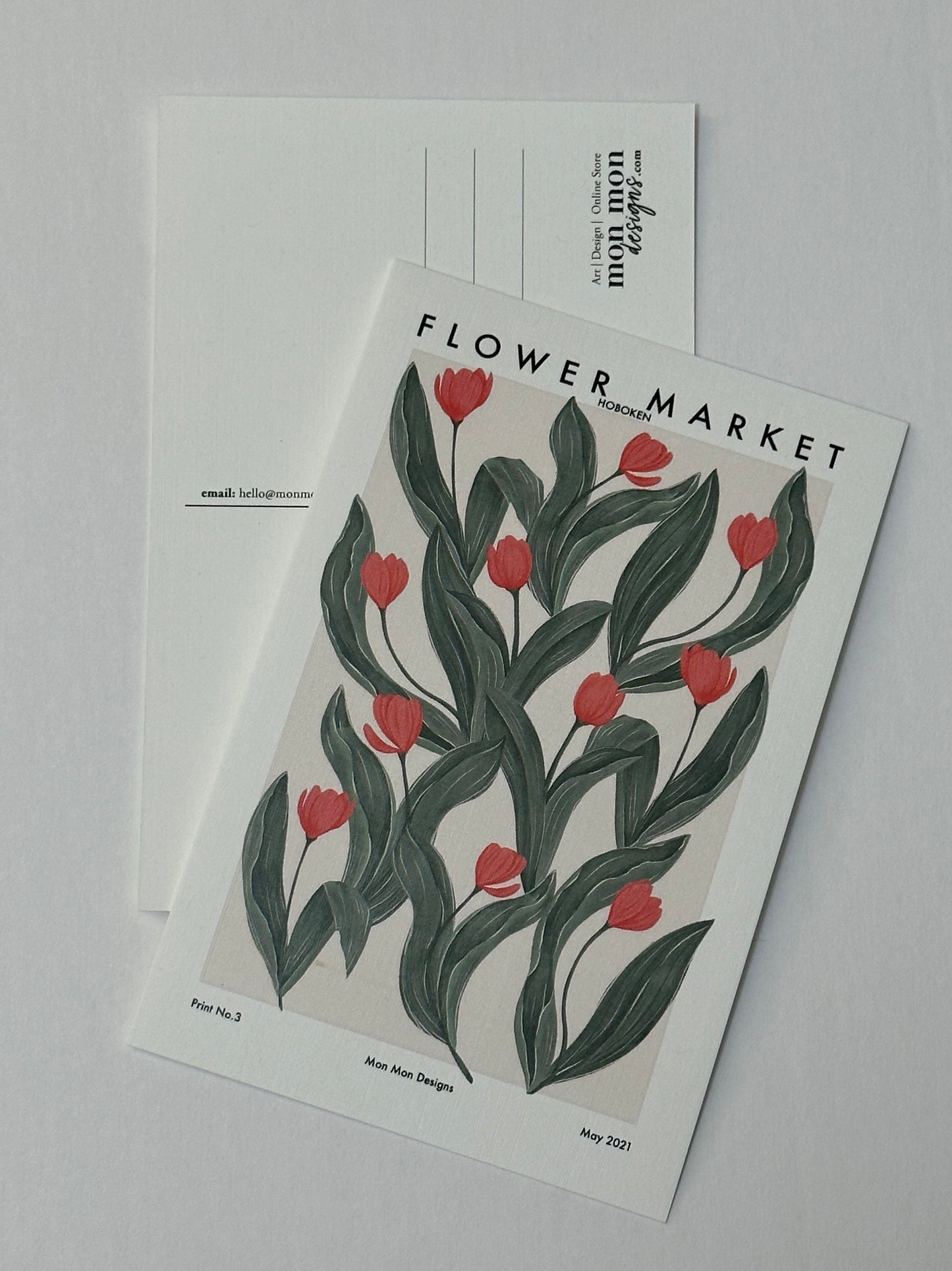 Floral Market Hoboken Postcard
