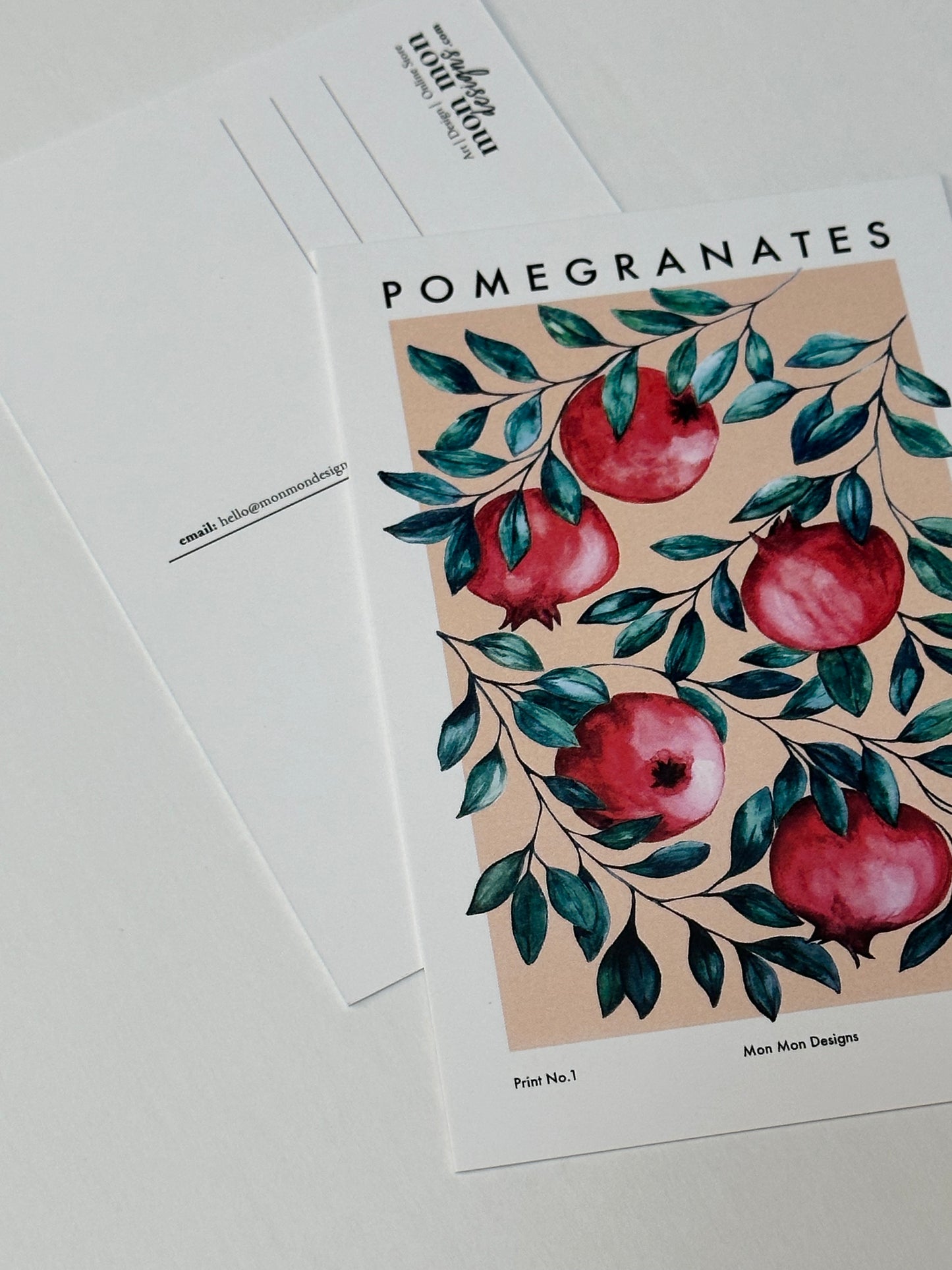 Pomegranates Postcard