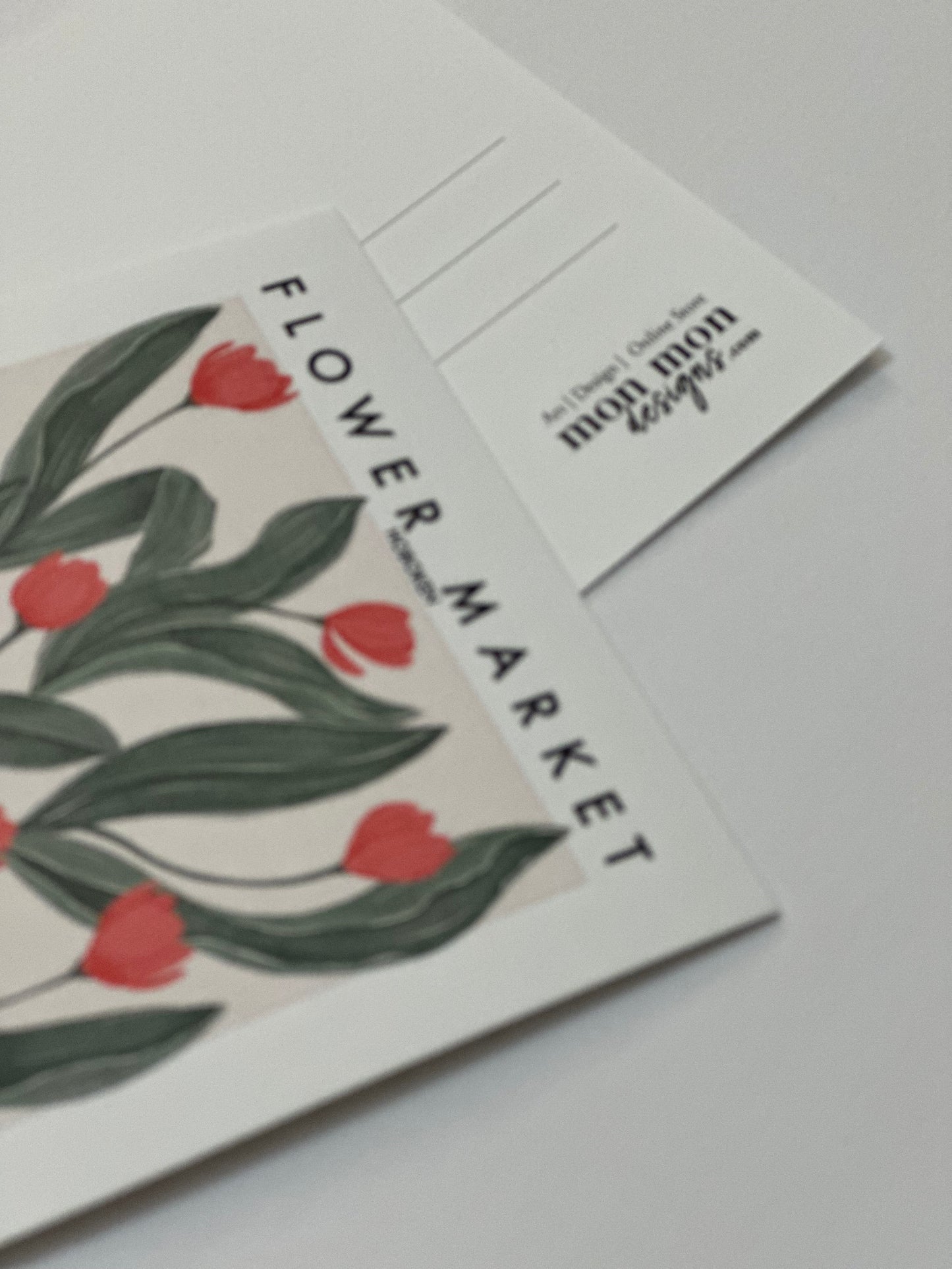 Floral Market Hoboken Postcard