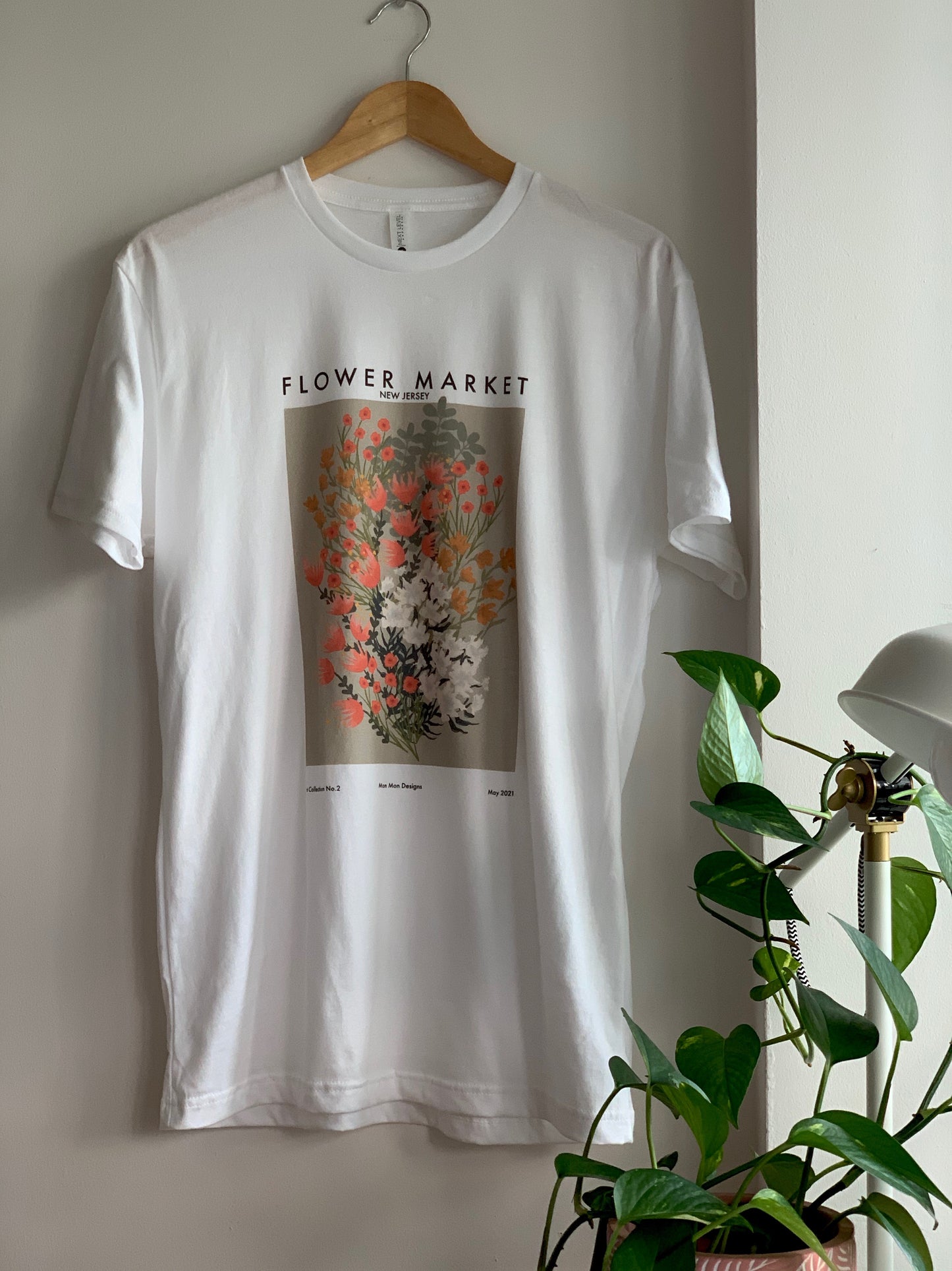 Flower Market No.2 "Jersey City" - T-shirt