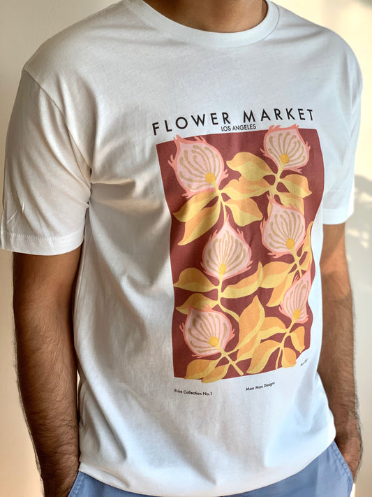 Flower Market No.4 "Los Angeles" - T-shirt