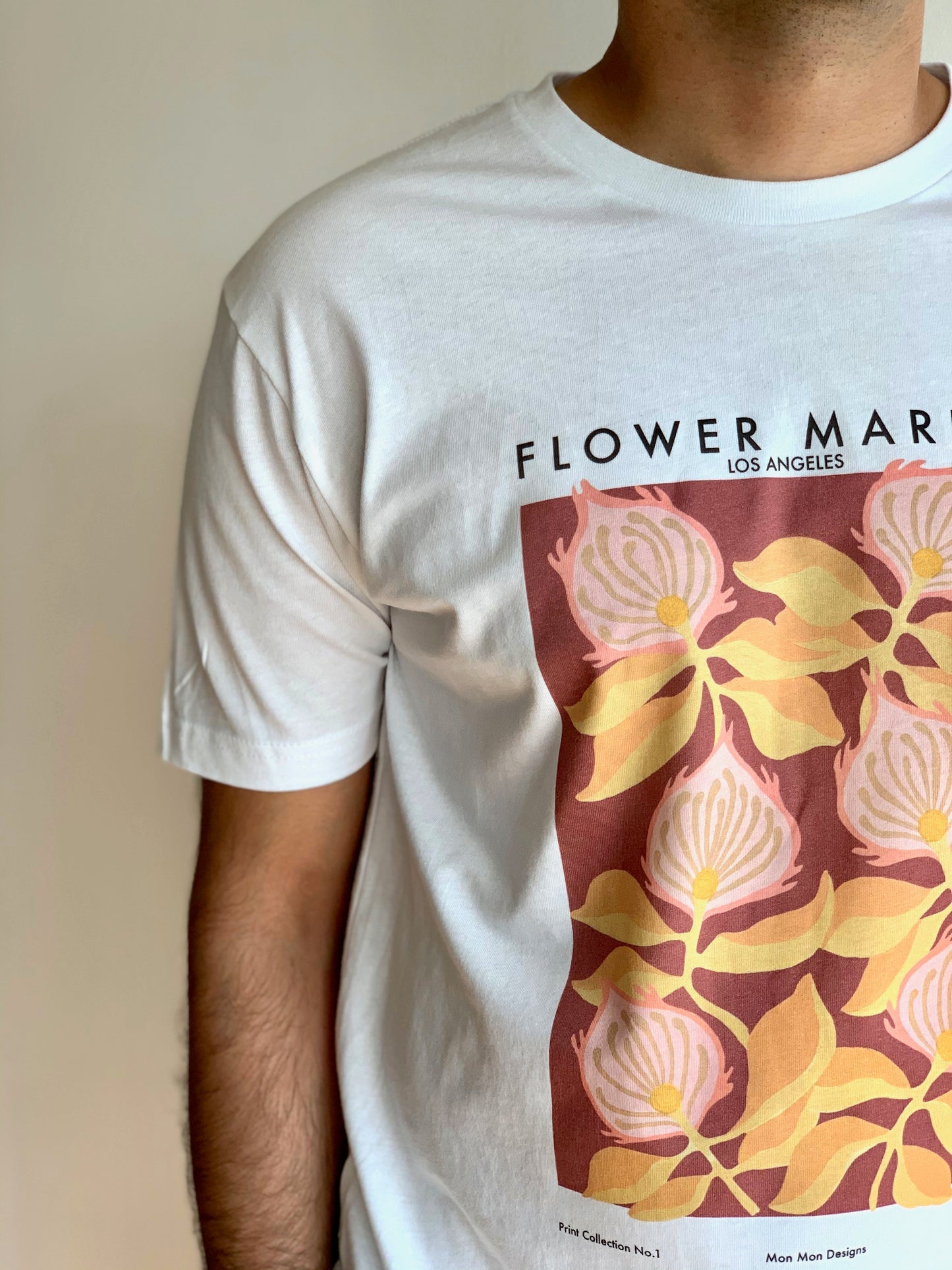 Flower Market No.4 "Los Angeles" - T-shirt