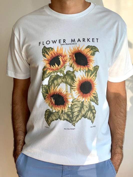 Flower Market No.5 "San Francisco" - T-shirt