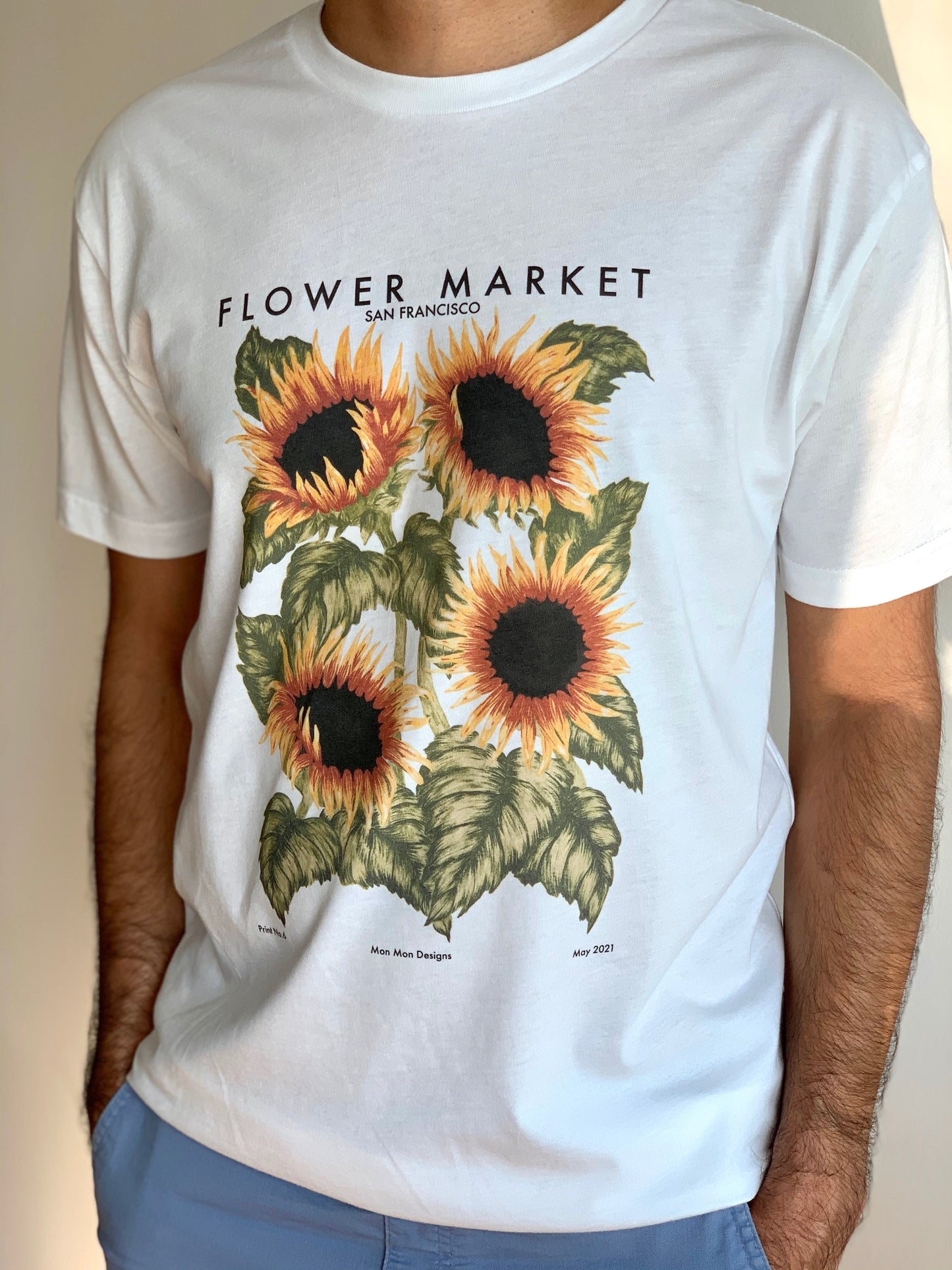 Flower Market No.5 "San Francisco" - T-shirt
