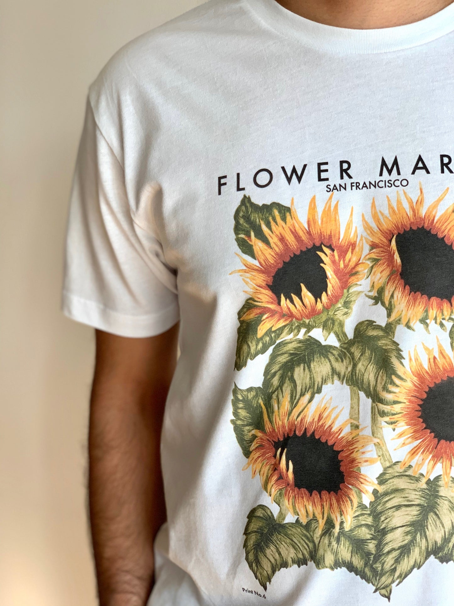 Flower Market No.5 "San Francisco" - T-shirt