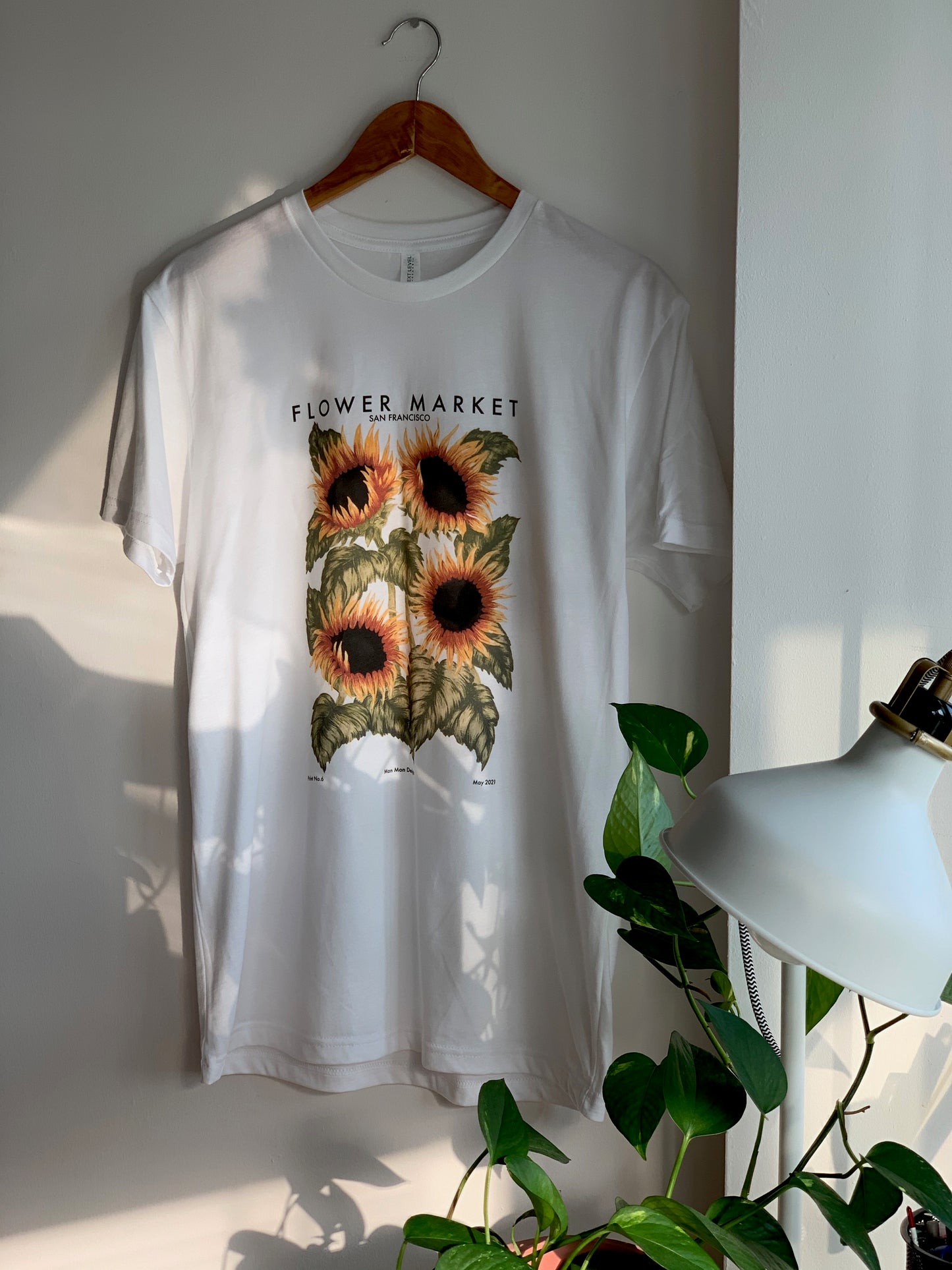 Flower Market No.5 "San Francisco" - T-shirt