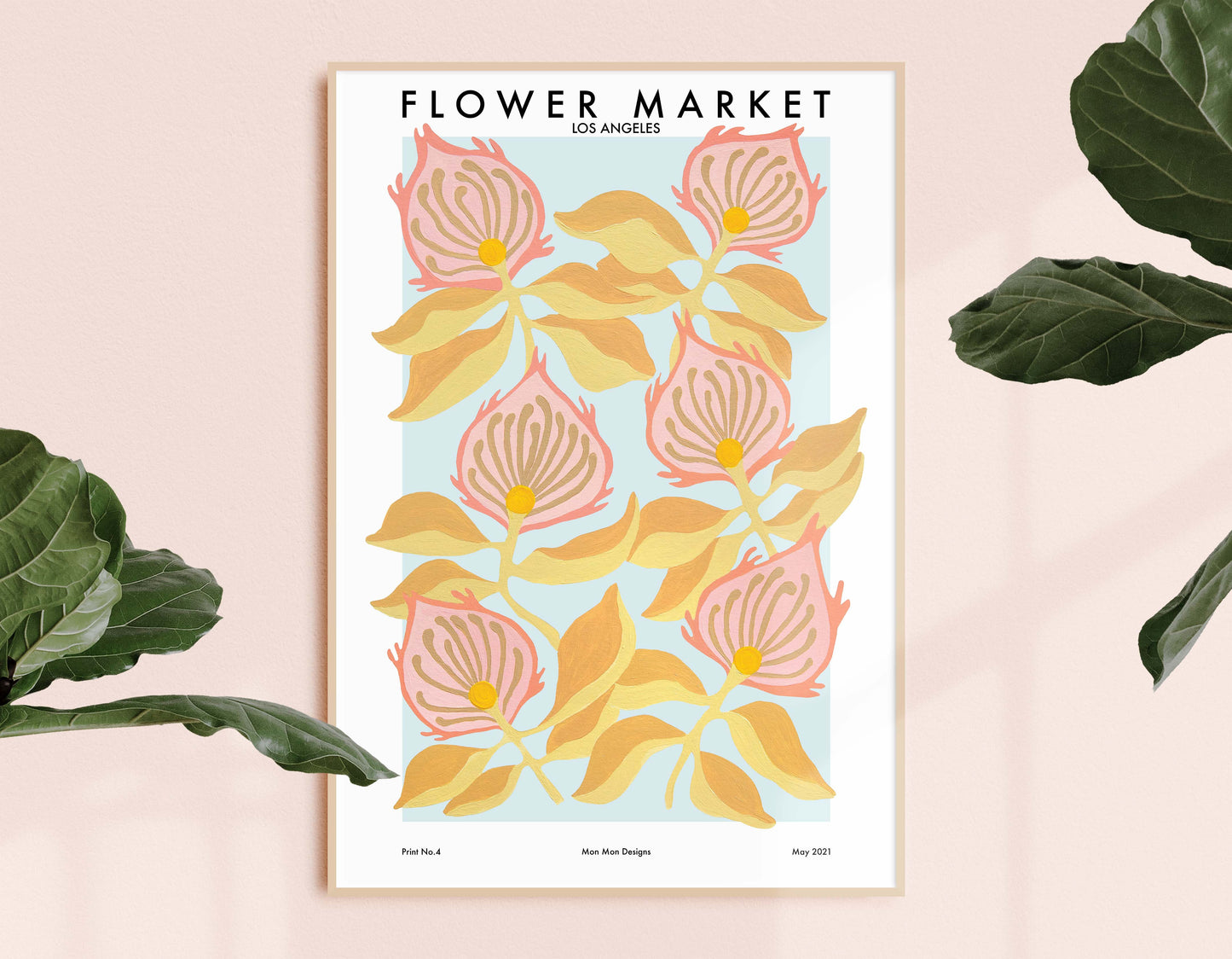 Floral Market No.4 "Los Angeles"