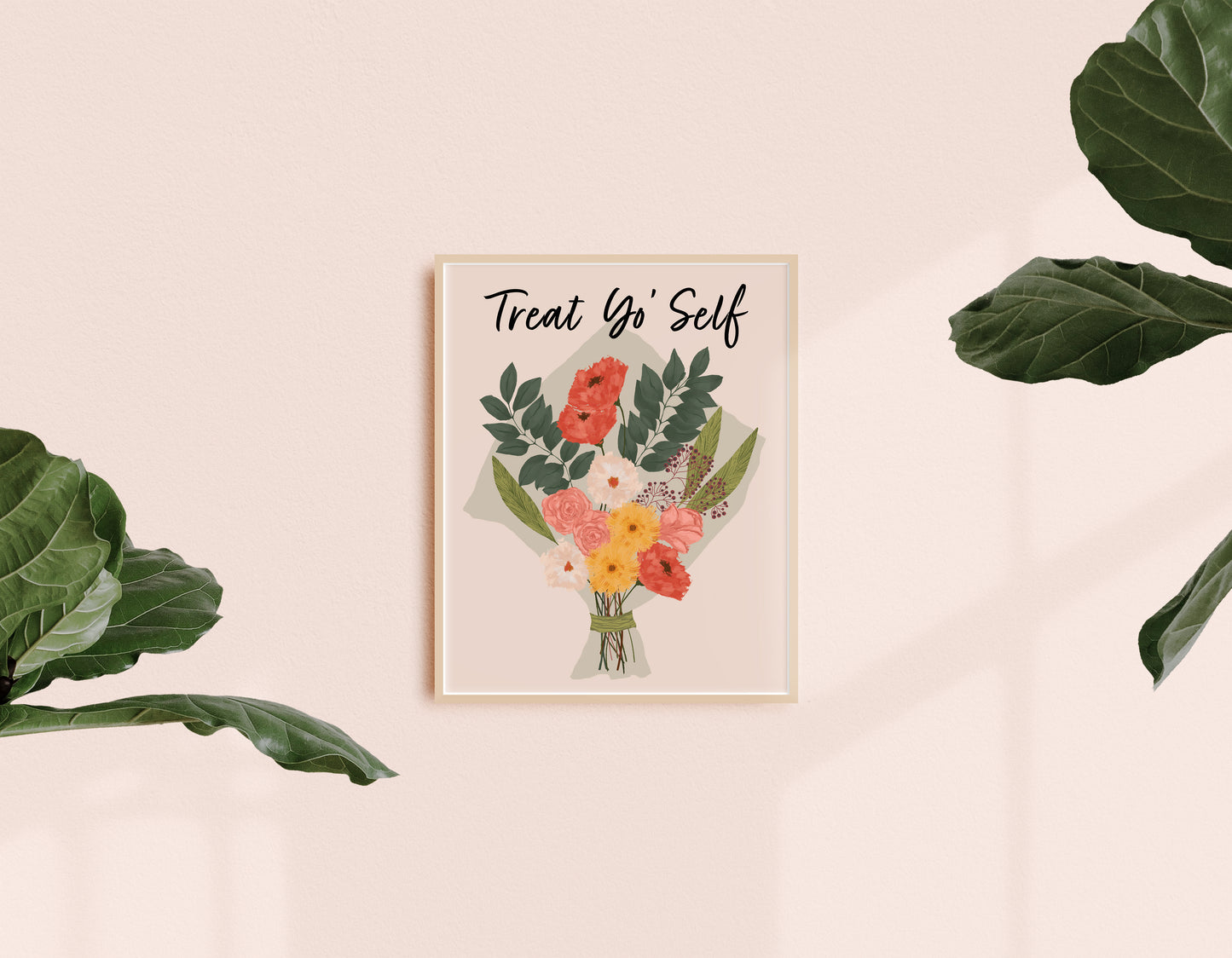 "Treat Yo Self" - Art Print