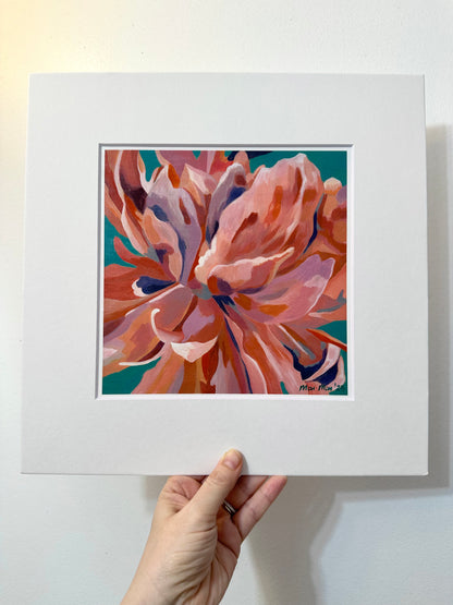 “Peony Pink” Art Print