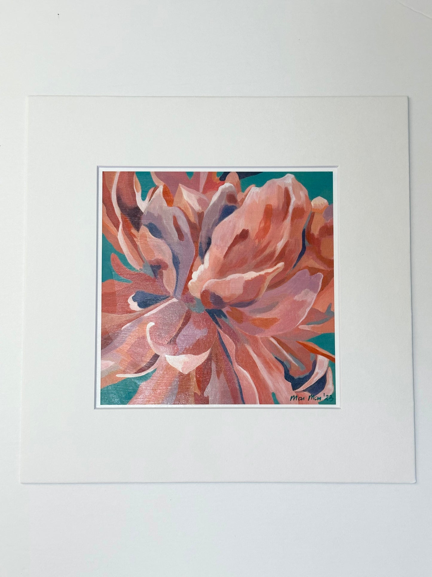 “Peony Pink” Art Print