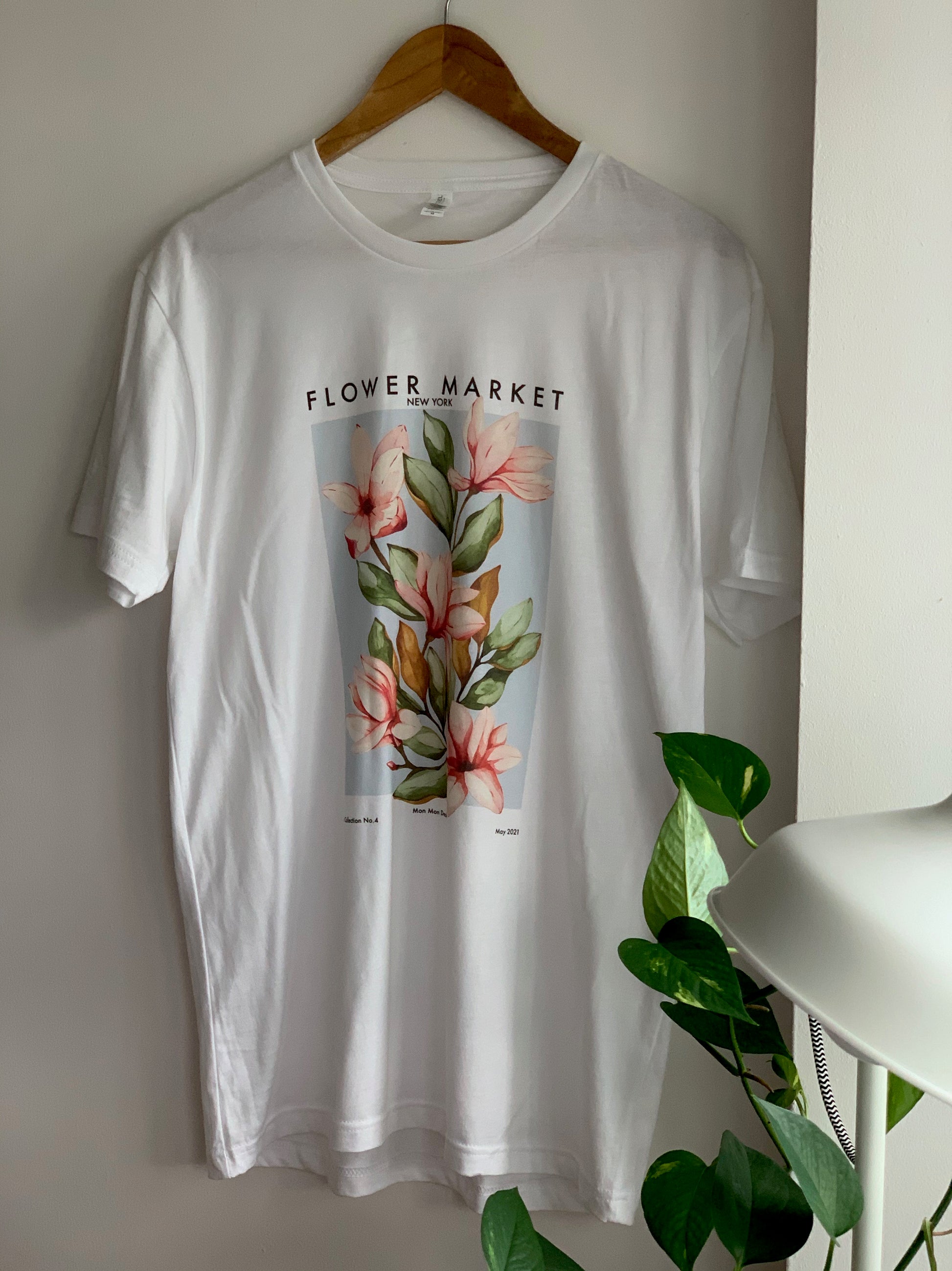 Flower Market No.1 New York - T-shirt