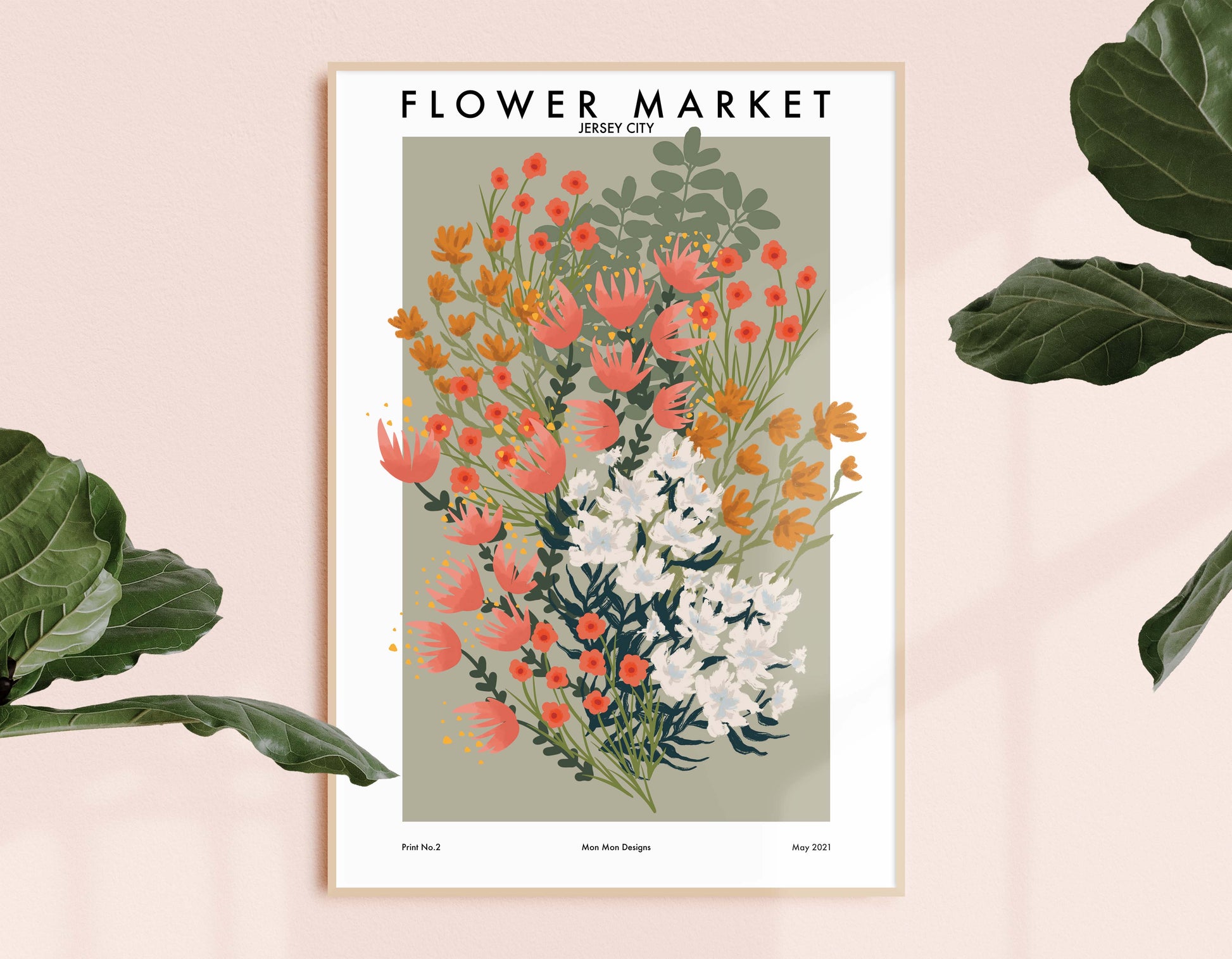 Floral Market No.2 Jersey City – Mon Mon Designs